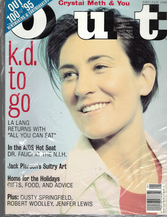 OUT MAGAZINE / 1995 December - 1996 January / June / K.D. Lang