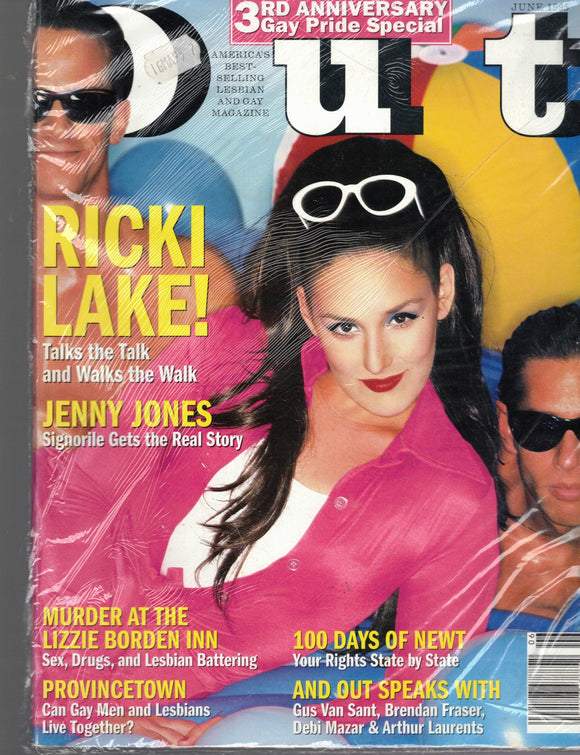 OUT MAGAZINE / 1995 / June / Ricki Lake