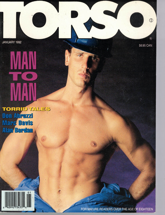 TORSO / 1992 / January / Paul Rappallo / Roberto Roma / Alec Campbell / Blue Vainer