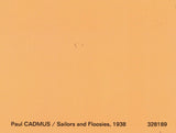 POSTCARD / CADMUS Paul / Sailors and floosies, 1938