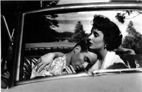 GREETING CARD / A place in the sun, 1951 / Montgomery Clift + Elizabeth Taylor