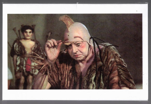 GREETING CARD / Satyricon, 1969 / Vernacchio the actor