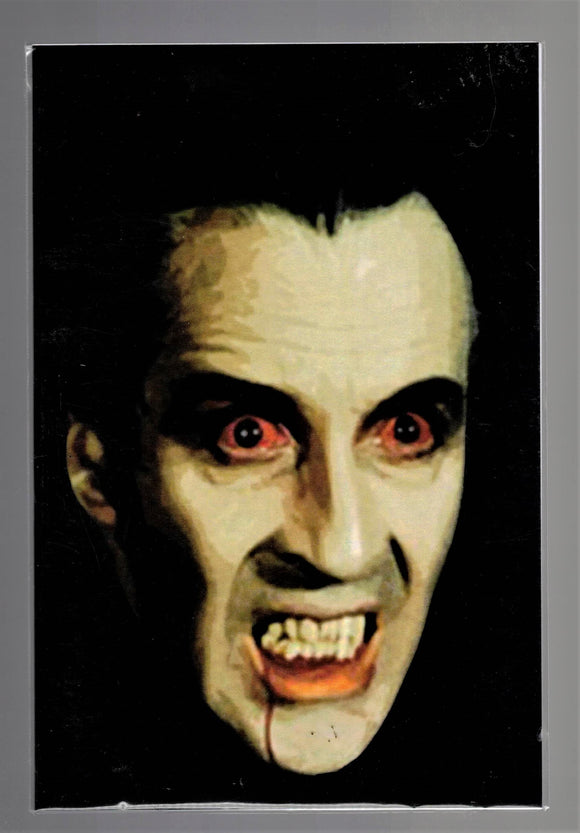 GREETING CARD / Christopher Lee as Dracula