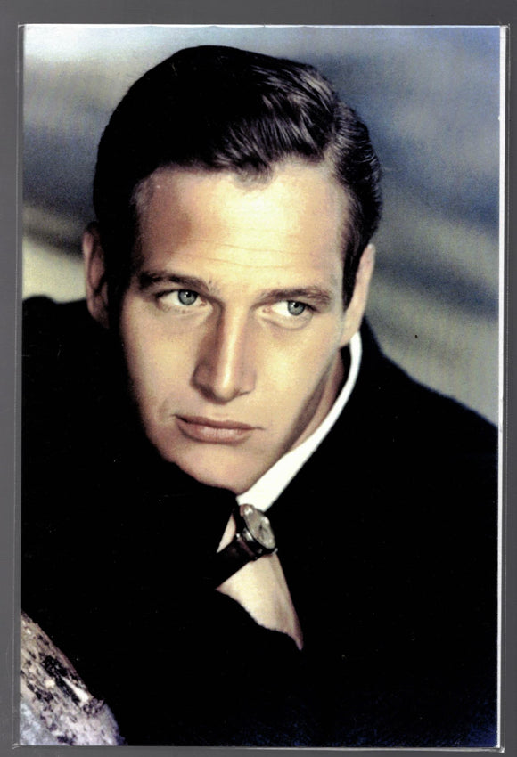 GREETING CARD / Paul Newman in blue sweater