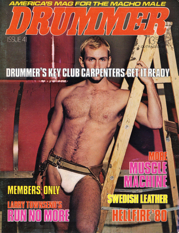 Drummer / 1980 / No.41 / John Preston / West (illustrator) / Larry Townsend / Bill Ward's Drum / Rex