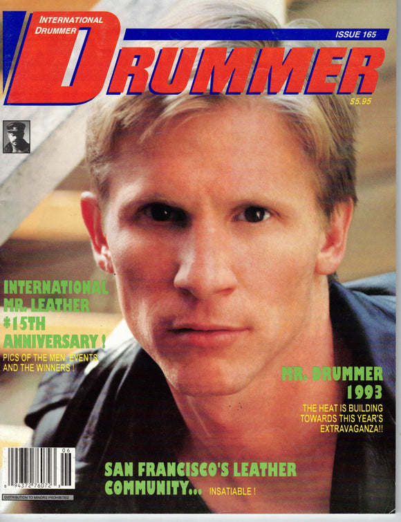 Drummer / 1993 / No. 165 / Mr Drummer Contest / International Mr Leather