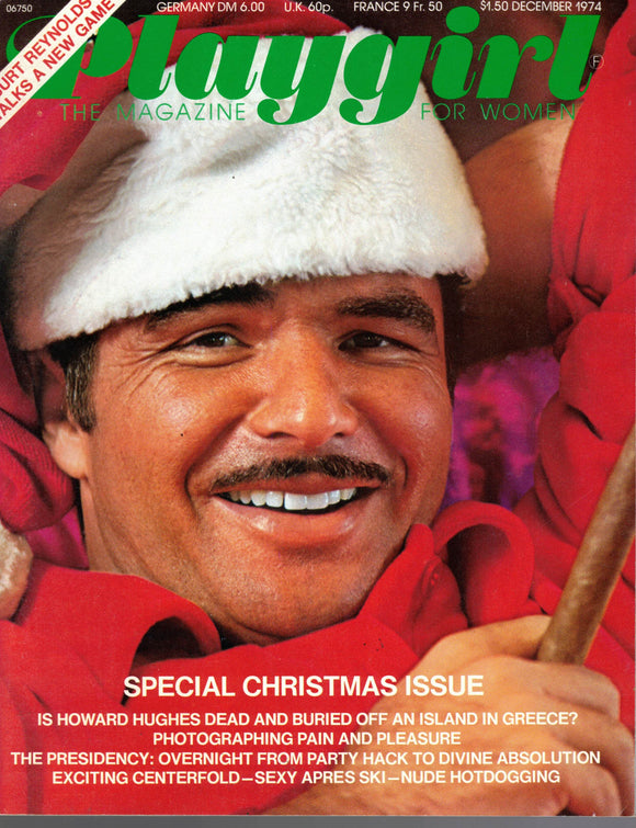 PLAYGIRL / 1974 / December / Burt Reynolds / Woody Parker