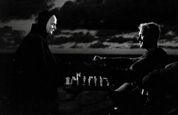 GREETING CARD / The 7th Seal, 1957 / Max Von Sydow + Bengt Ekerot