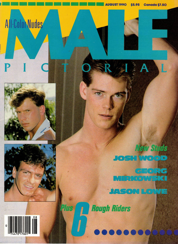 MALE PICTORIAL / 1990 / August / Jason Lowe / Georg Mirkowski / Josh Wood