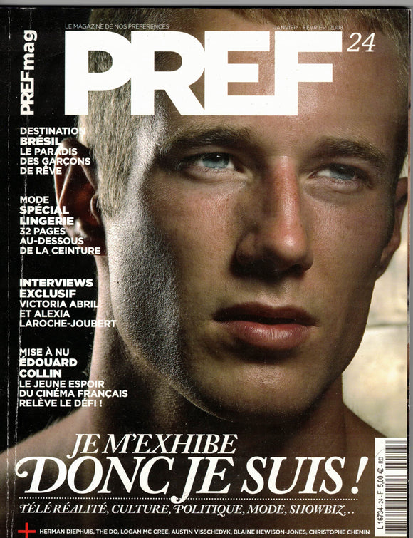 PREF Magazine / 2008 / Janvier - Février / Édouard Collin / Victoria Abril