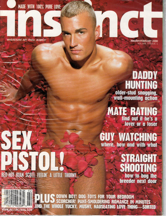 INSTINCT MAGAZINE / 2000 / January -  February / Ryan Scott