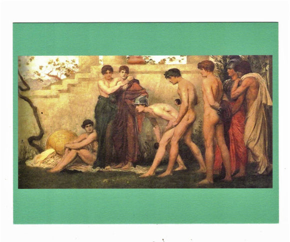 POSTCARD / RICHMOND, William Blake / The Gods at play (detail), 1870