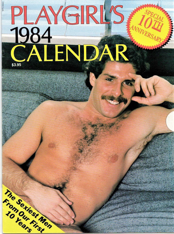 PLAYGIRL Calendar / 1984 / 10th Anniversary