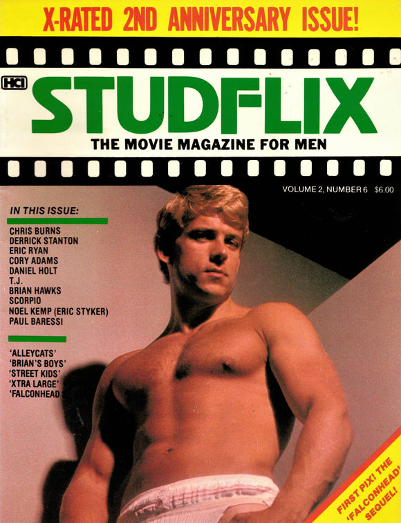 STUDFLIX / 1984 Vol. 2, No. 6 / The Hun / Chris Burns / Derrick Stanton / Eric Ryan / Cory Adams / Daniel Holt / Brian Hawks / Paul Baressi / Noel Kemp