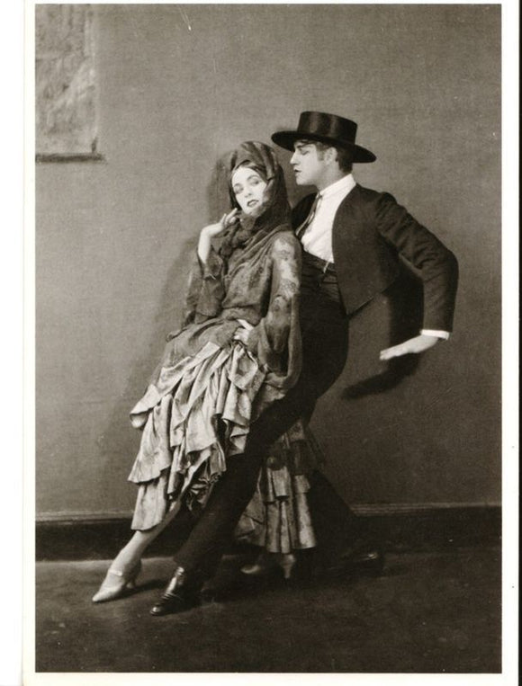 POSTCARD / Martha Graham + Ted Shawn 1922 / HOPPE E.O.