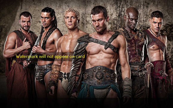 GREETING CARD / SPARTACUS / The Men