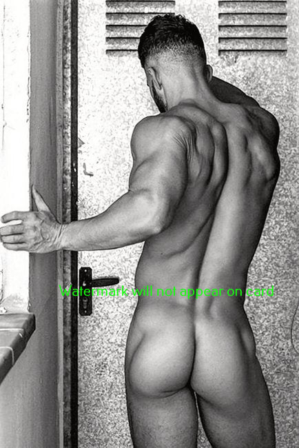 POSTCARD / Henri nude from back