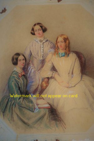 POSTCARD / LANDSEER, Edwin / The Bronte Sisters, 1830