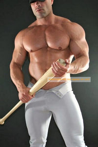 POSTCARD / Baseball player holding bat