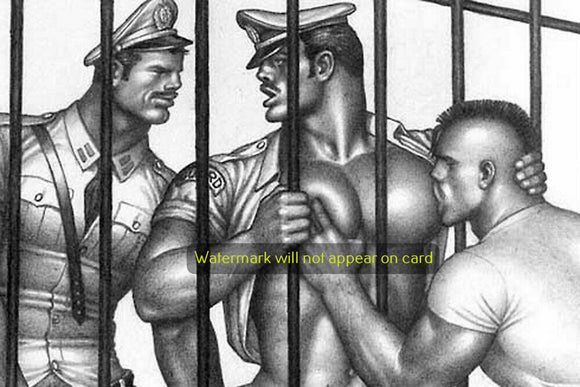 NOTE CARD / Tom of Finland / Jail Time