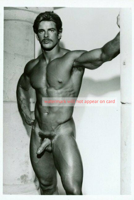 POSTCARD / Buck Hayes nude with arm up