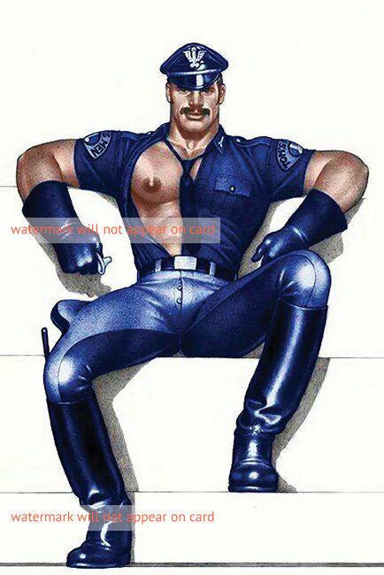 POSTCARD / Tom of Finland / King Leather Man