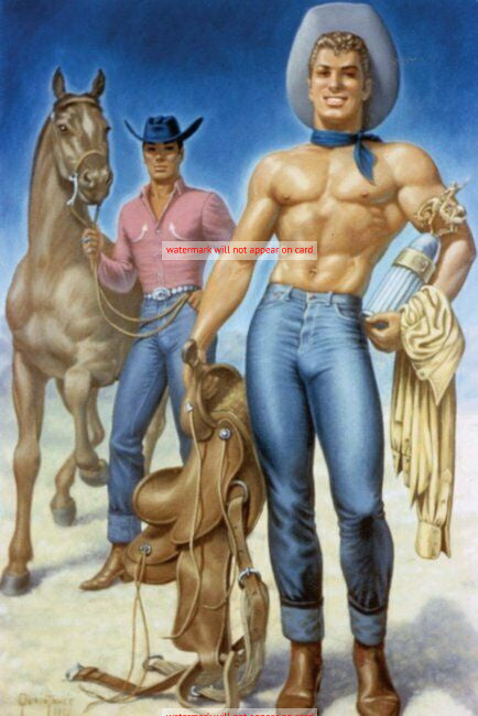 POSTCARD / QUAINTANCE George / Rodeo Cowboy Champion