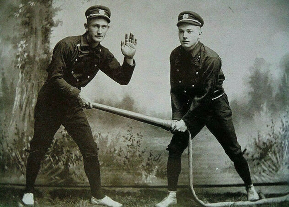 POSTCARD / Anonymous / Firemen, 1900