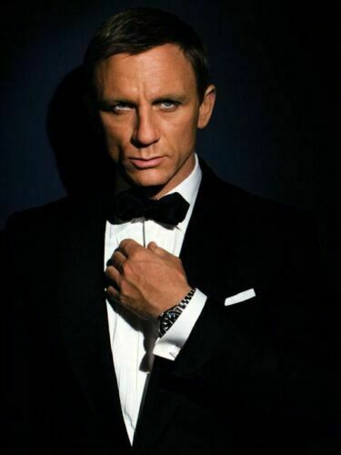 NOTE CARD / Daniel Craig in tuxedo