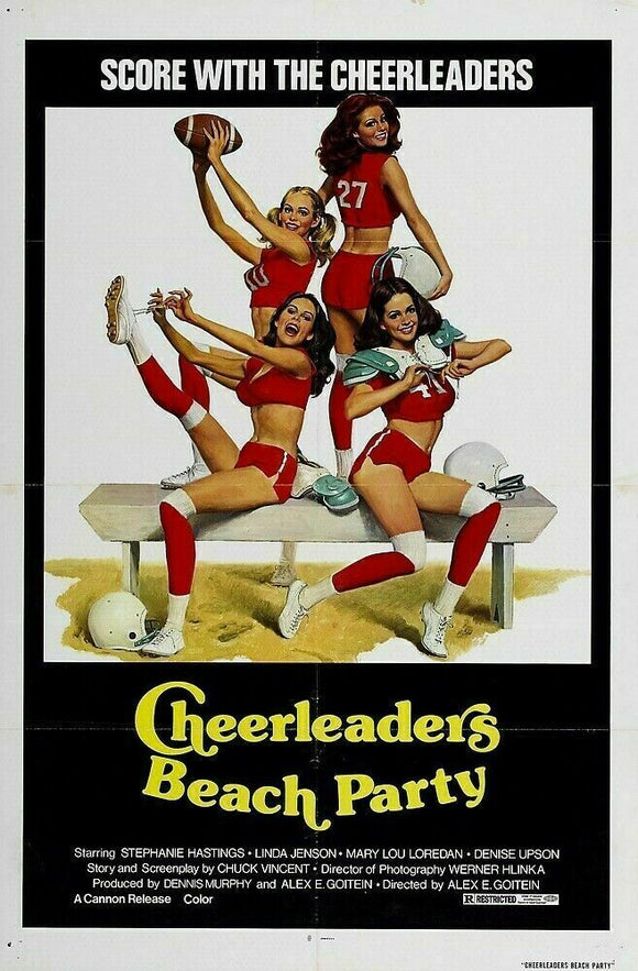 NOTE CARD / GOITEIN Alex / Cheerleaders Beach party, 1978