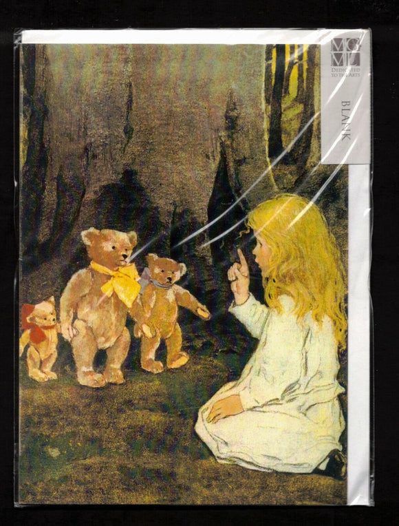 GREETING CARD / WILCOX SMITH, Jessie / Goldilocks and the three bears, 1911
