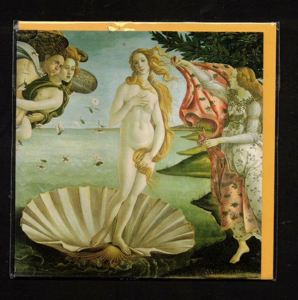 GREETING CARD / BOTTICELLI Sandro/ Birth of Venus, 1485