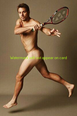 POSTCARD / Stan Wawrinka nude tennis player