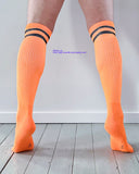 Socks / Soccer / Medium - Large / Orange