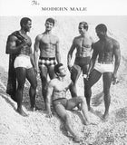 MODERN MALE / 1967 / Spring / Edward Cheever / Rogger Beaudoin / Adam Sanchez / Henri Haggard / Wayne Burdick / Ron Brouillette / Ted Sheola / Fritz Stocker / Jackie Aldare / Dean Agar / Chuck Wood / Hank Strothers / Brian Eastman Glen Kinkead /