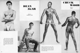 MODERN MALE / 1967 / Spring / Edward Cheever / Rogger Beaudoin / Adam Sanchez / Henri Haggard / Wayne Burdick / Ron Brouillette / Ted Sheola / Fritz Stocker / Jackie Aldare / Dean Agar / Chuck Wood / Hank Strothers / Brian Eastman Glen Kinkead /