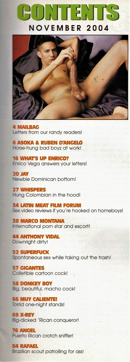 LATIN INCHES / 2004 / November / Anthony Vidal / Marco Montana / Ruben ...