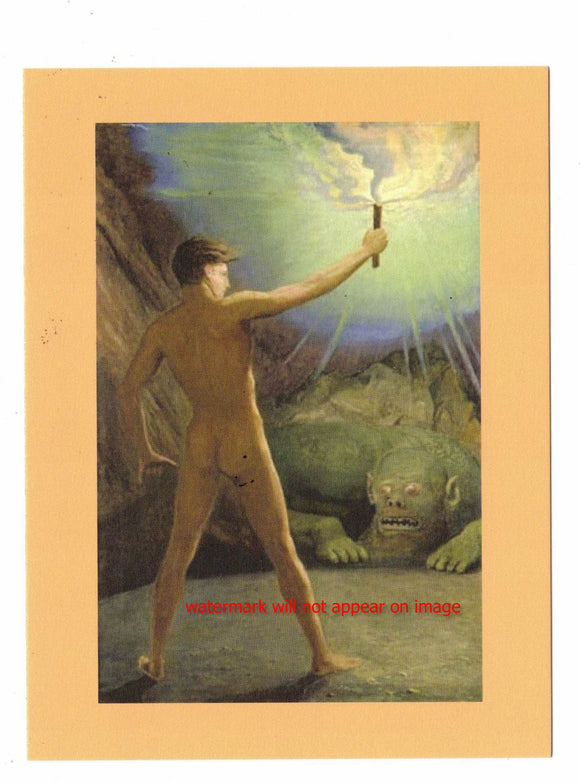 POSTCARD / SCHNEIDER, Sascha / Prometheus, 1921