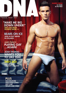 DNA Magazine / 158 / James Franco / Josh Thomas / Gary Beadle / Colby Lefebvre / Bobby Creighton / Daniel Garofali