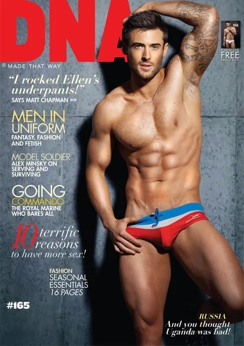 DNA Magazine / 165 / Tim Ross / David McIntosh / Alex Minsky / Nathaniel Sherman / Matt Chapman / Andres Miguel / Jeff Wolf / Jaime Erben