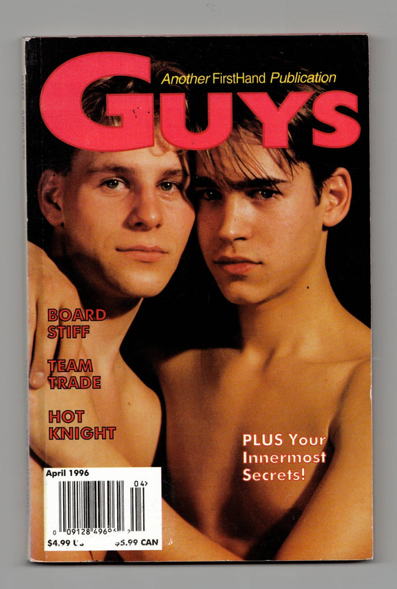 GUYS / 1996 / April / Johan Paulik / Hans Koloman / Bruce Baker / Douglas Earl / Tom Jones / Kent / Steven Madison / Poul Pedersen / Peter Parker / Arch / Greg Louganis