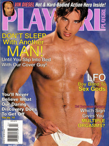 PLAYGIRL / 2002 / April / Vin Diesel / Jamie Gabel / Ivan Cournoyer / LFO