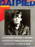 GAI PIED HEBDO FRANCE Magazine / 1992 / Février / No. 509 / Mapplethorpe / Reinaldo Arenas