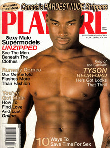 PLAYGIRL / 1999 / September 1999 / Tyson Beckford / Mike Sodini / Mike Shepherd / Marcus Schenkenberg / Alex Lundqvist /  Jason Lewis / Mark Vanderloo / Jimmy Nichols /