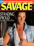 SAVAGE MALE / 1995 / June / Ken Ryker / Steve Marks / Anthony Moore / Reece Kennedy / Christian Fox / Mike Nichols / Chad Knight / Drew Nolan / Scott Baldwin / Mike Chavez / Doug Perry / Cort Stevens