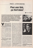 GAI PIED HEBDO FRANCE Magazine / 1987 / Décembre / No. 297 / Hugh Grant / E.M. Forster / The Communards / Leigh Bowery / Yves Paradis / George Bataille / James Wilby / James Ivory