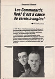 GAI PIED HEBDO FRANCE Magazine / 1987 / Décembre / No. 297 / Hugh Grant / E.M. Forster / The Communards / Leigh Bowery / Yves Paradis / George Bataille / James Wilby / James Ivory