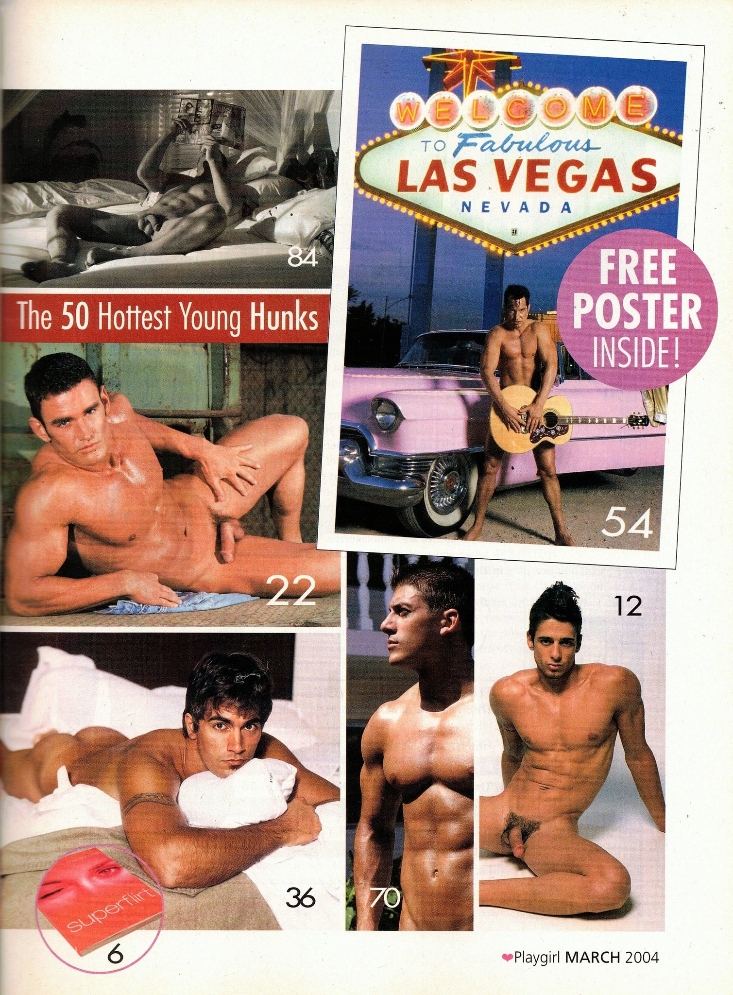 PLAYGIRL / 2004 / March / Jesse Garon (+ poster) / Scott Baio / Alex L –  Zeus Gay Boutik