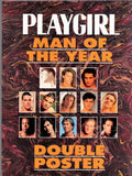 PLAYGIRL / 1992 / October / + Man of the Year Poster / Rudy Huston / Joseph Pallister / Kurt Cassle