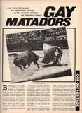 STALLION / 1987 / June / John Waters / Gay Matadors / Scott Taylor / Mark Miller / Paul Newman